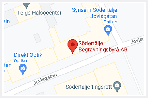 Begravningsbyrå Mölnbo- Södertälje Begravningsbyrå Mölnbo - Begravningar Mölnbo - Karta - 1